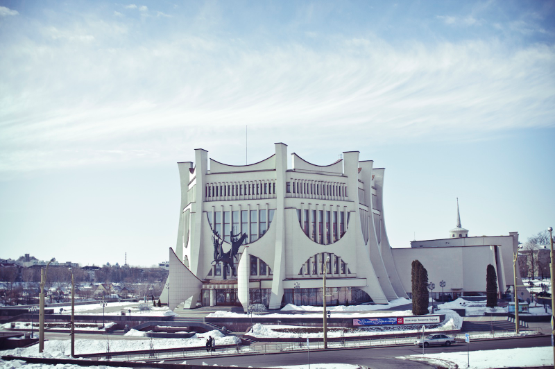 Illustration for article titled These Futuristic Buildings Reveal the Soviets' Vision for Tomorrow
